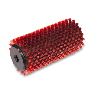 Perie rotativa nailon red